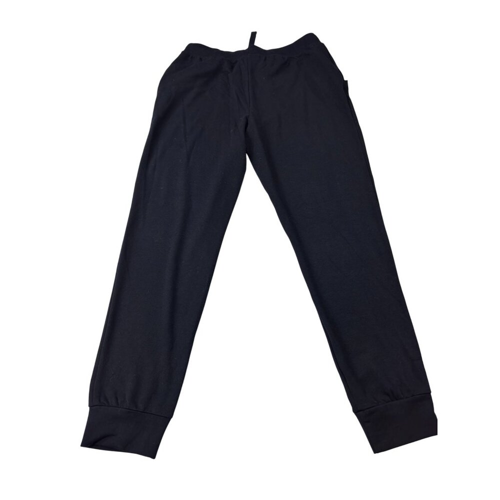 Style & Co Black Jogger Pants Size M Cotton Rayon Blend - Picture 2 of 9